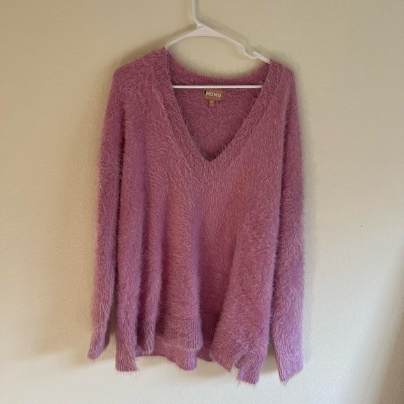 Cozy Forever Sweater in Pretty Pink Knit Show Me Your Mumu - Picture 2 of 8